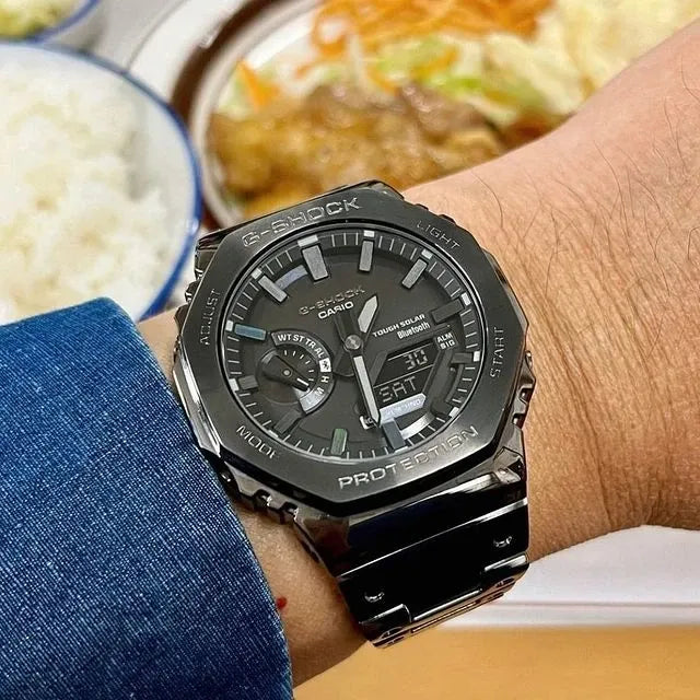 G Shock 2100 Full Metal | Full Black